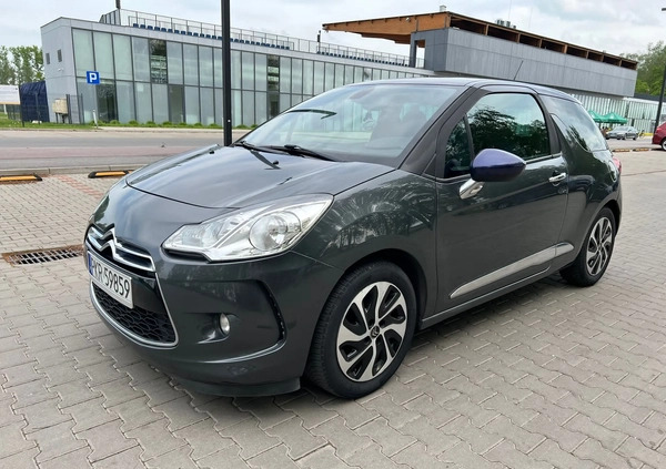 Citroen DS3 cena 25900 przebieg: 212000, rok produkcji 2013 z Mogilno małe 121